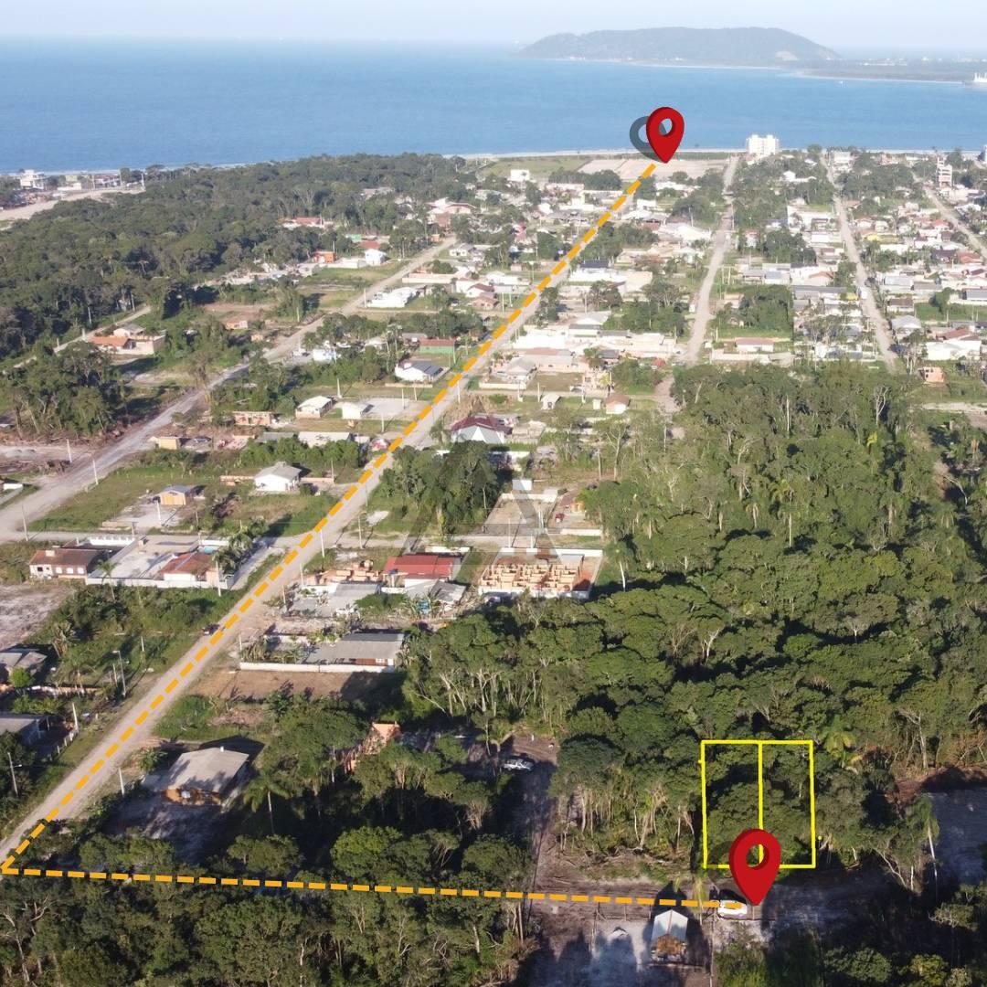 TERRENO COM 168m² NO BALNEÁRIO PARQUE  - A APENAS 900M DA PRAIA!!!!!